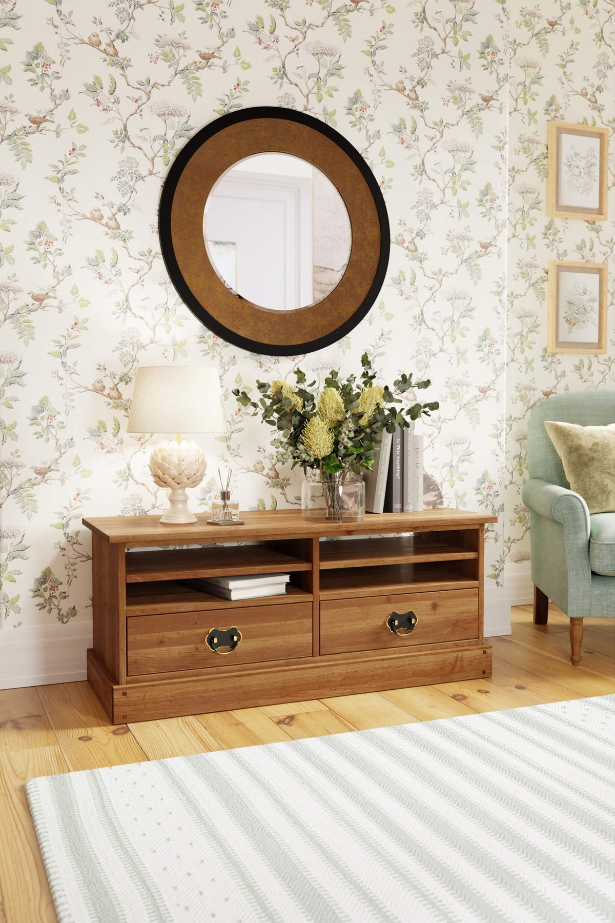 Garrat TV staliukas su 2 stalčiais