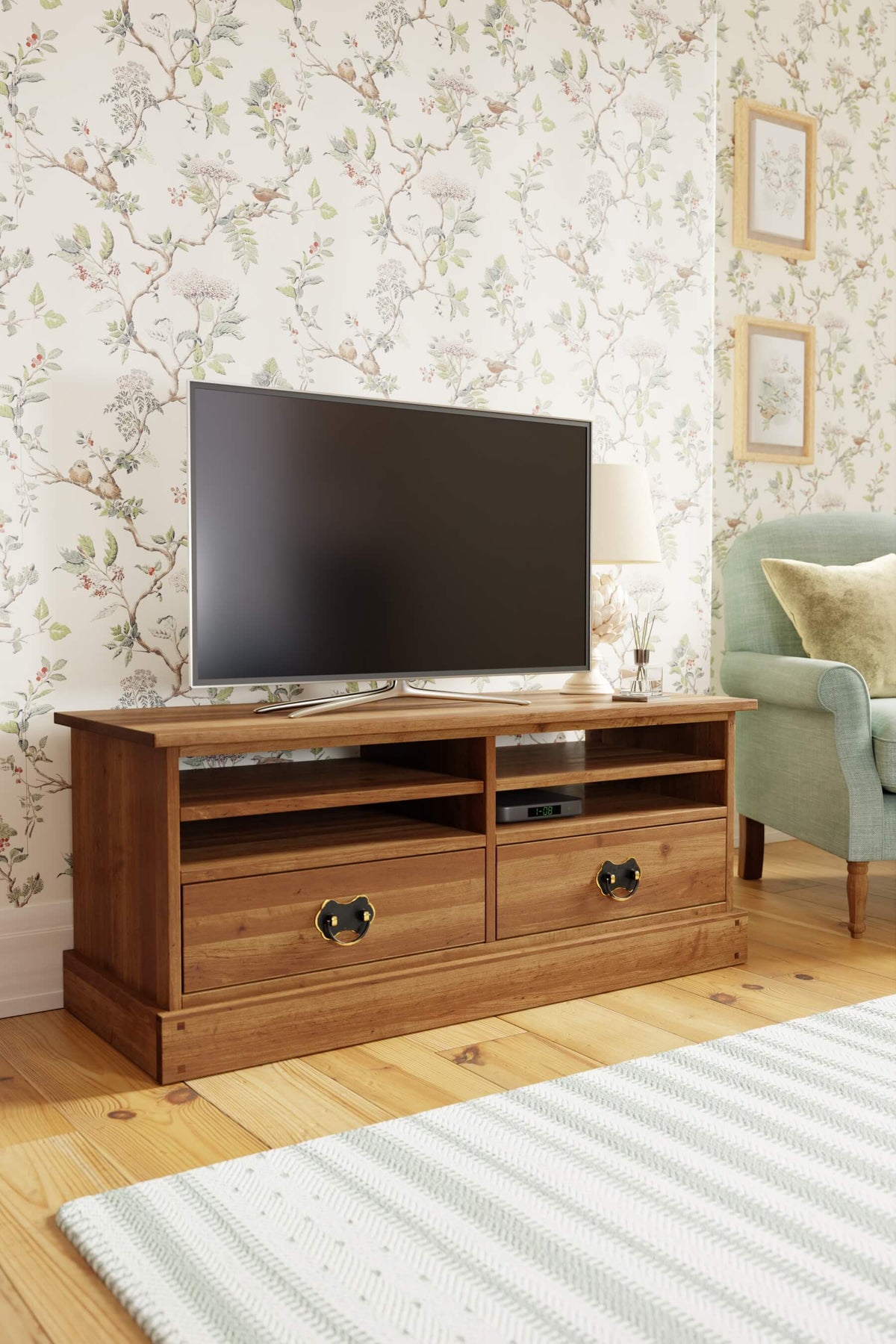 Garrat TV staliukas su 2 stalčiais