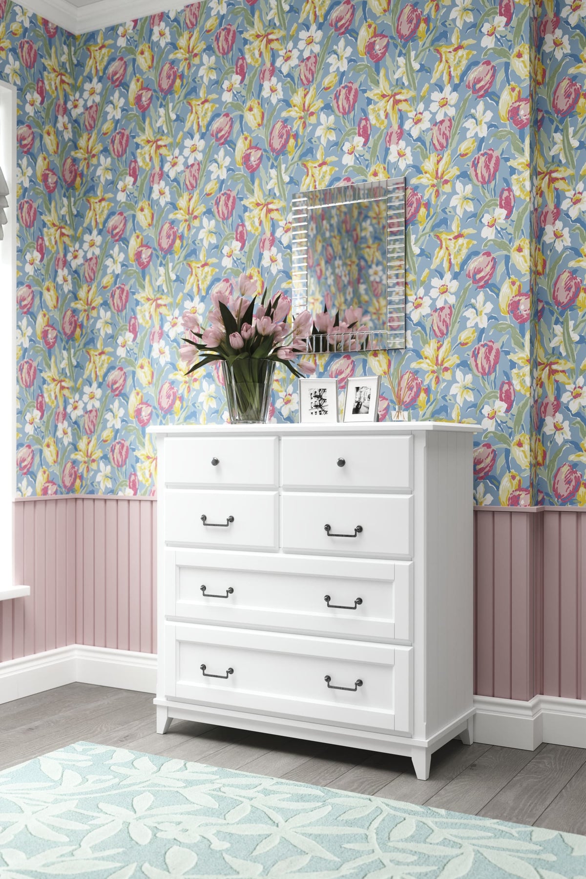 Devon komoda su 6 stalčiais