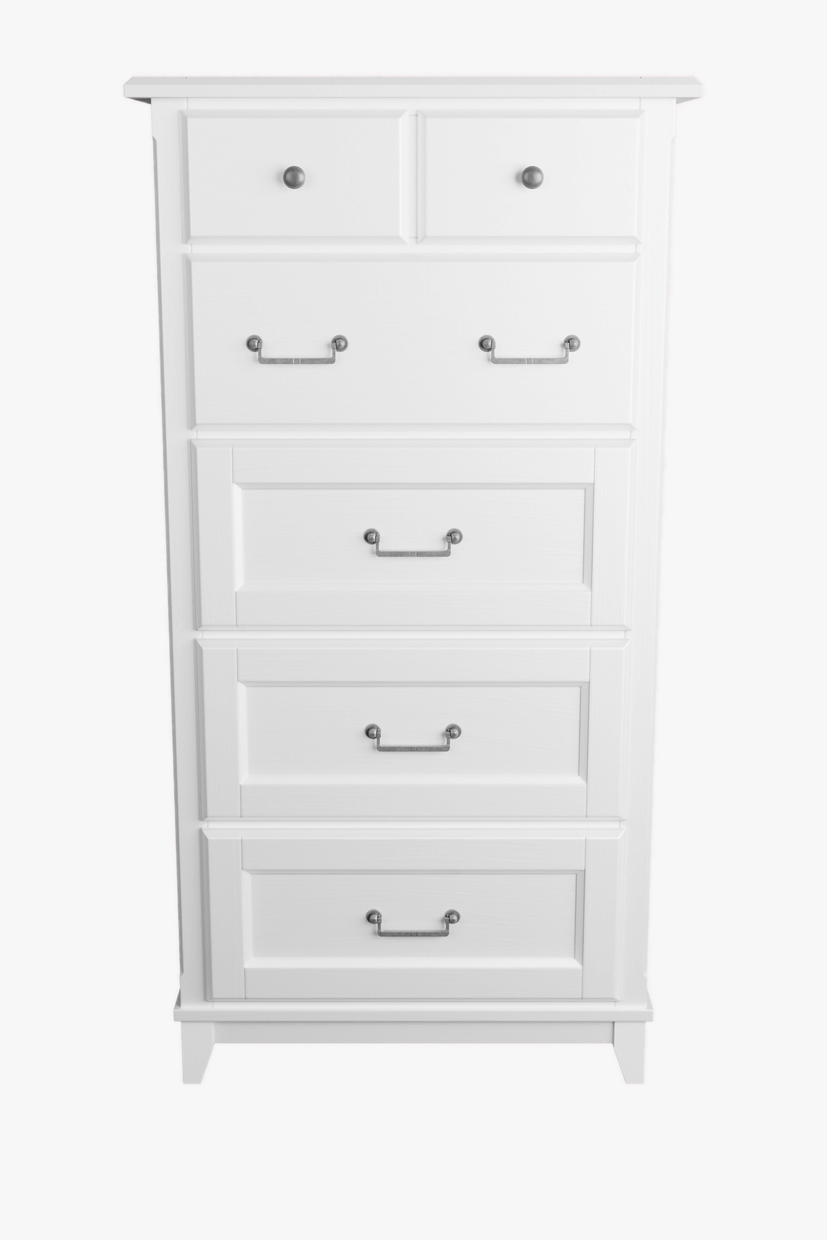 Devon aukšta komoda su 6 stalčiais