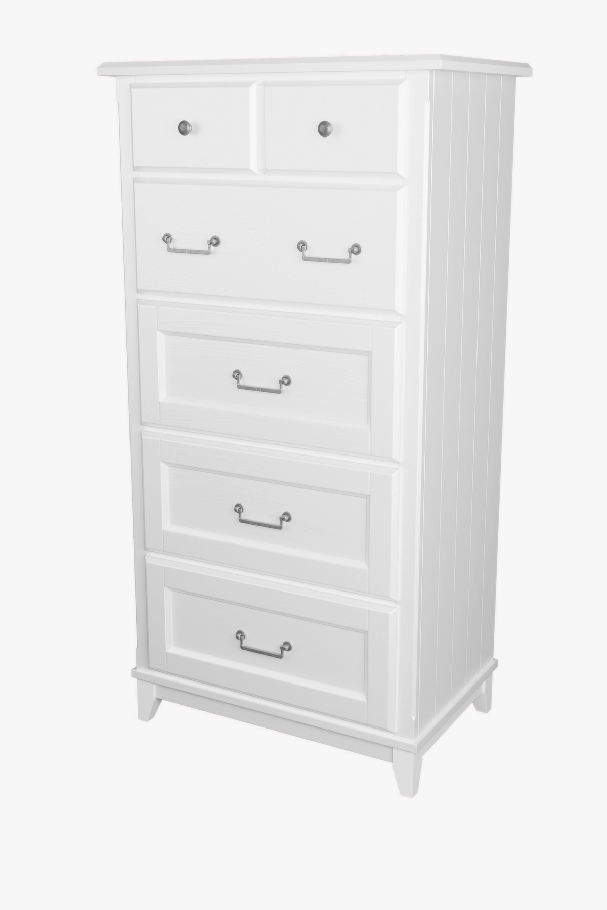 Devon aukšta komoda su 6 stalčiais