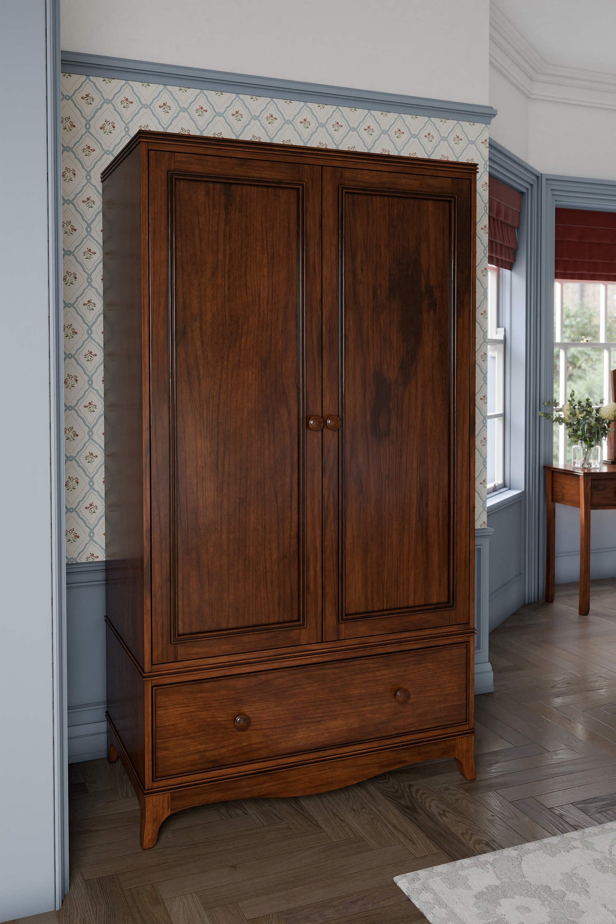 Broughton 2 durų spinta su 1 stalčiumi