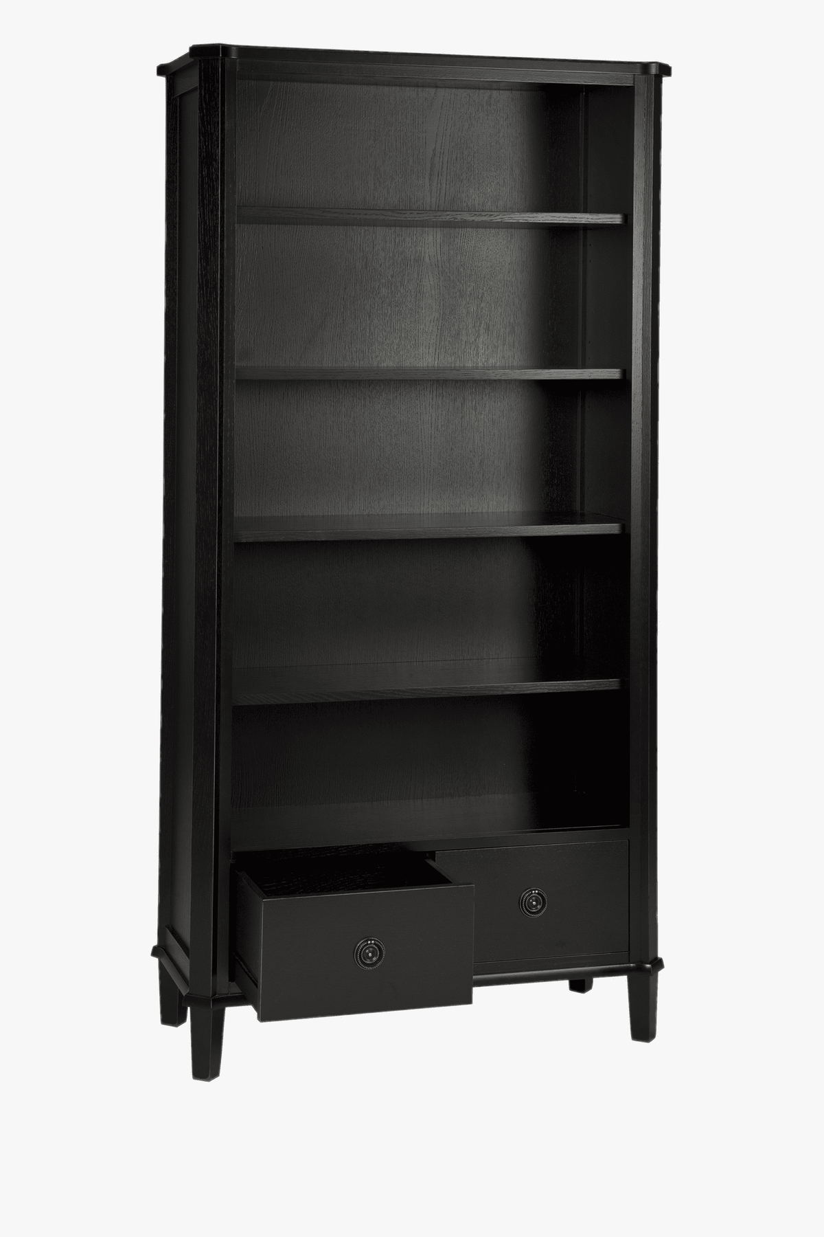 Henshaw 2 Drawer Single Bookcase
