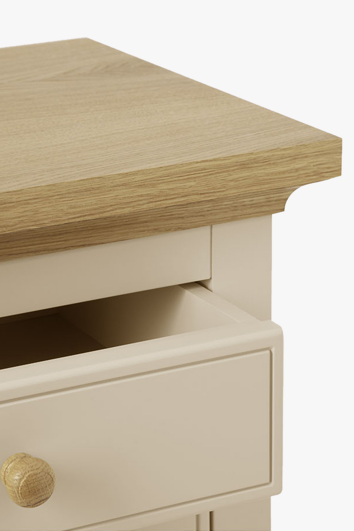 Oakham aukšta komoda su 5 stalčiais