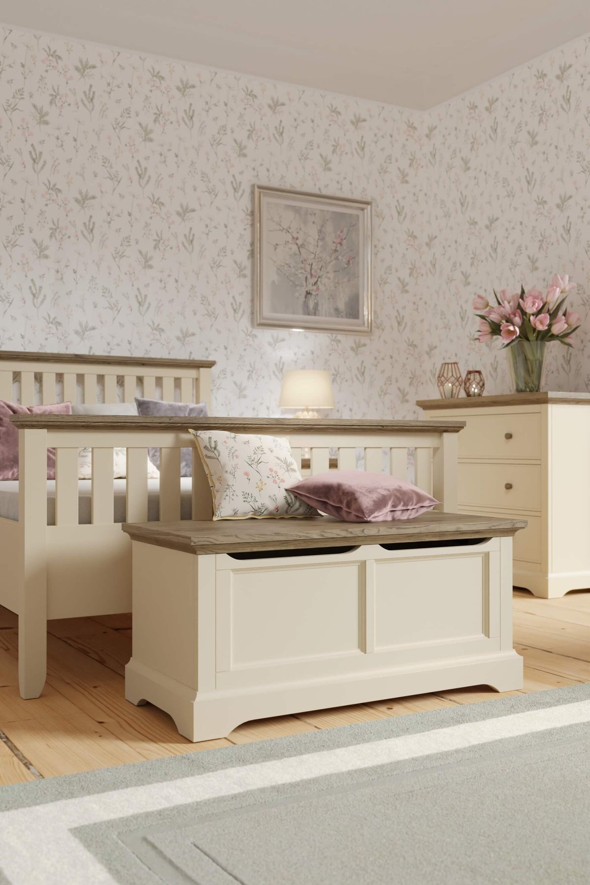 Oakham patalynės dėžė