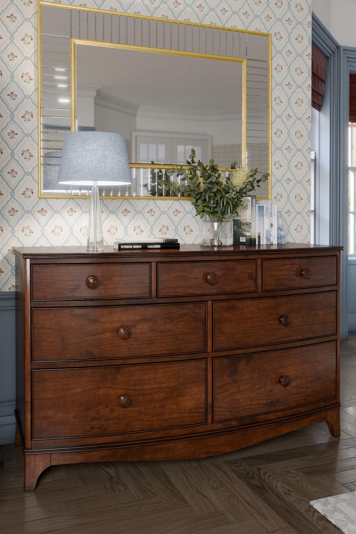 Broughton komoda su 7 stalčiais