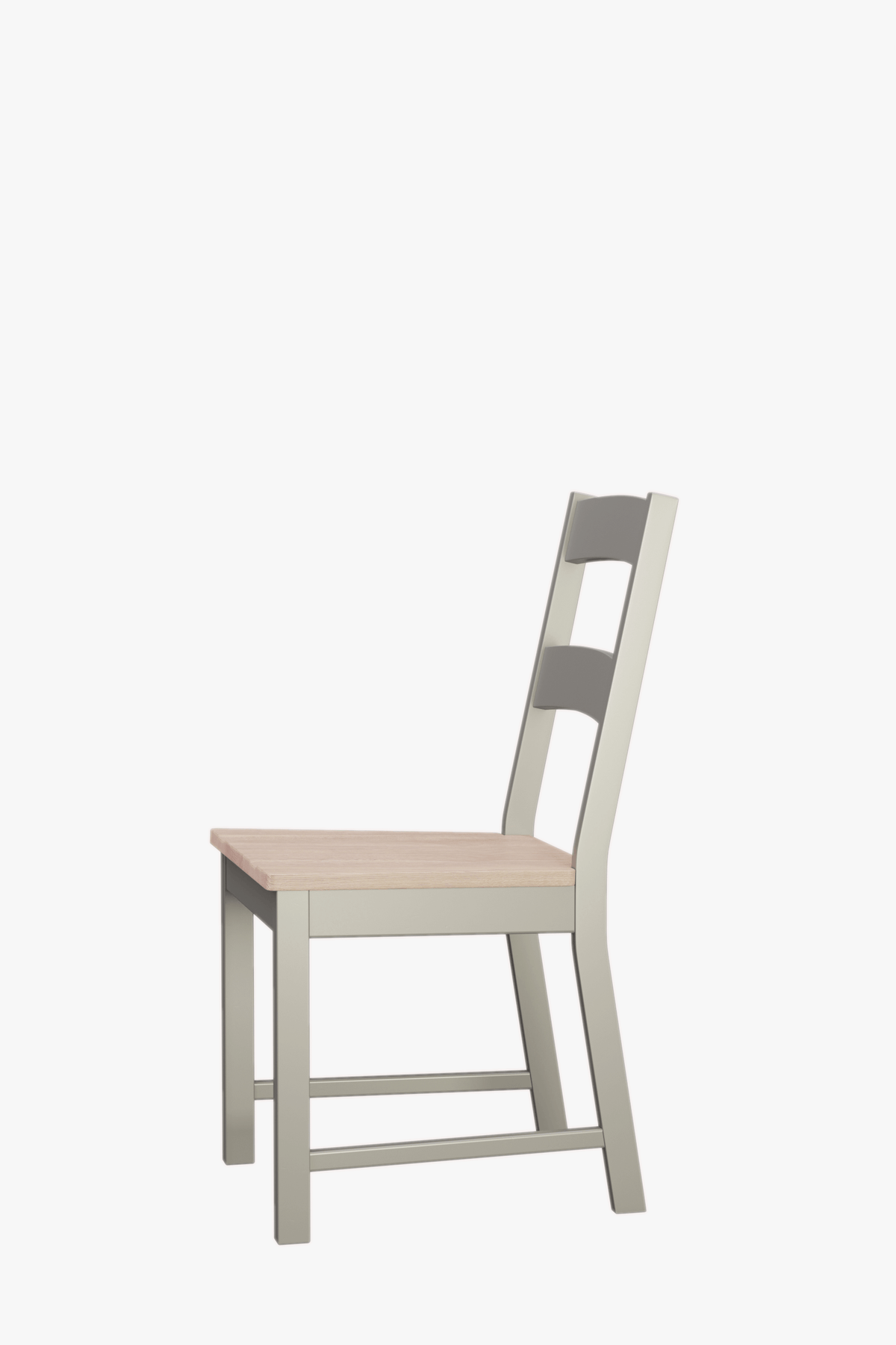 Oakham valgomojo kėdžių pora su medine sėdyne