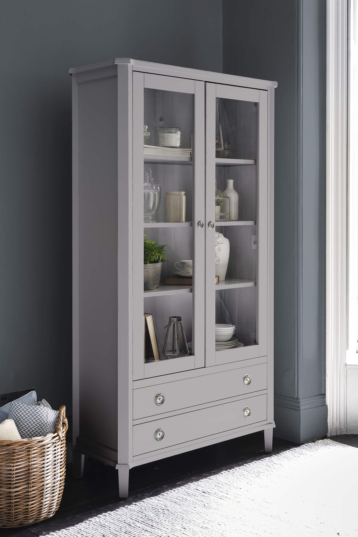 Henshaw 2 Door 2 Drawer Display Cabinet
