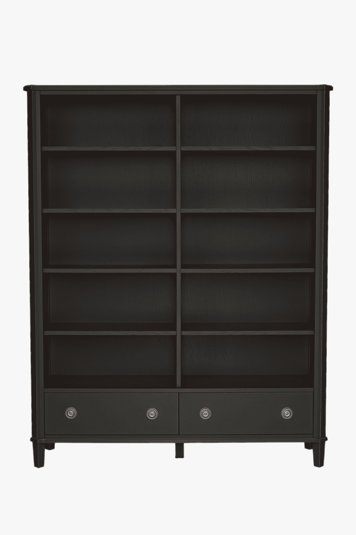 Henshaw 2 Drawer Double Bookcase