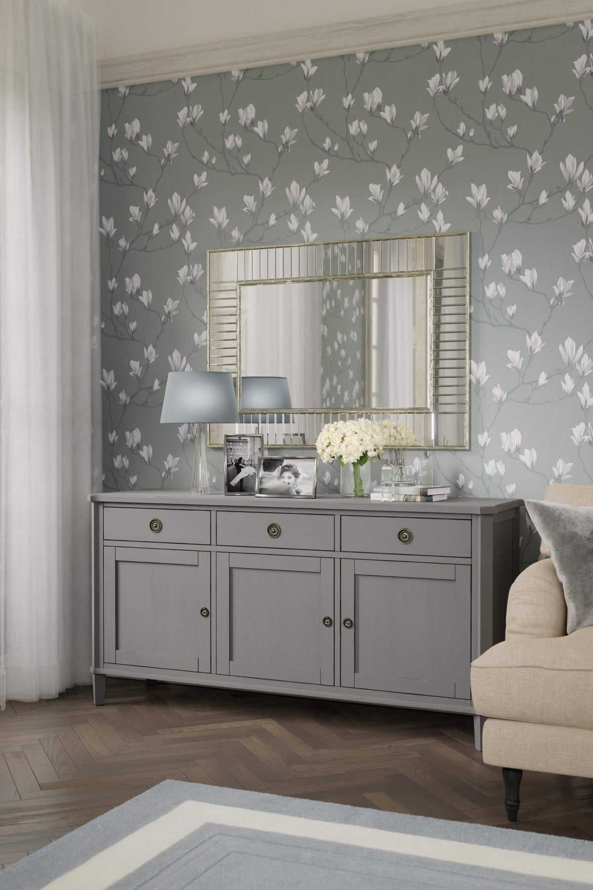 Henshaw 3 Door 3 Drawer Sideboard