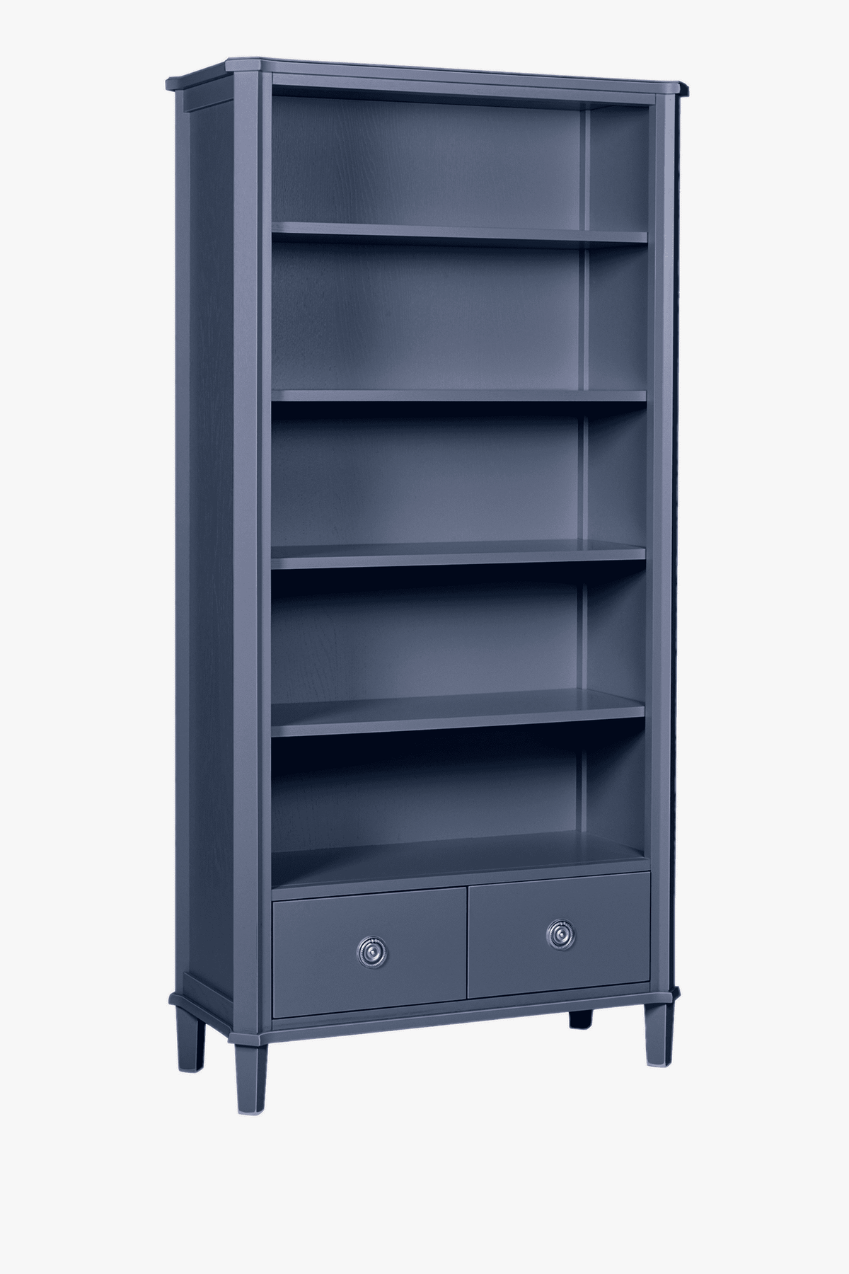 Henshaw 2 Drawer Single Bookcase