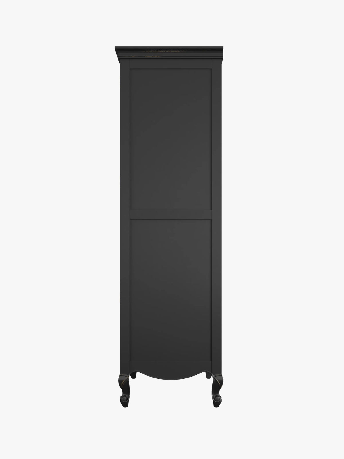 Montpellier 2 durų spinta su 1 stalčiumi (juodas)