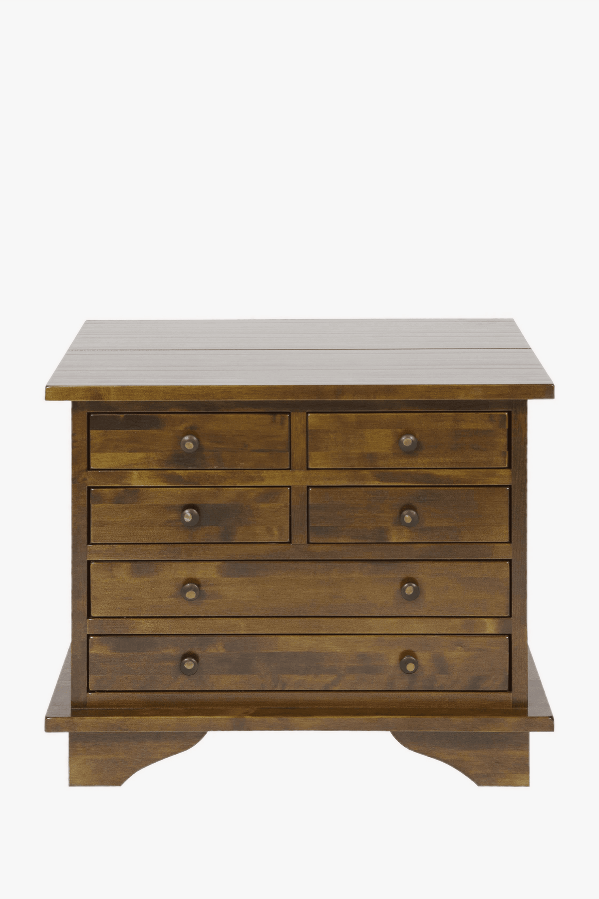 Garrat staliukas prie lovos ar sofos su 6 stalčiais