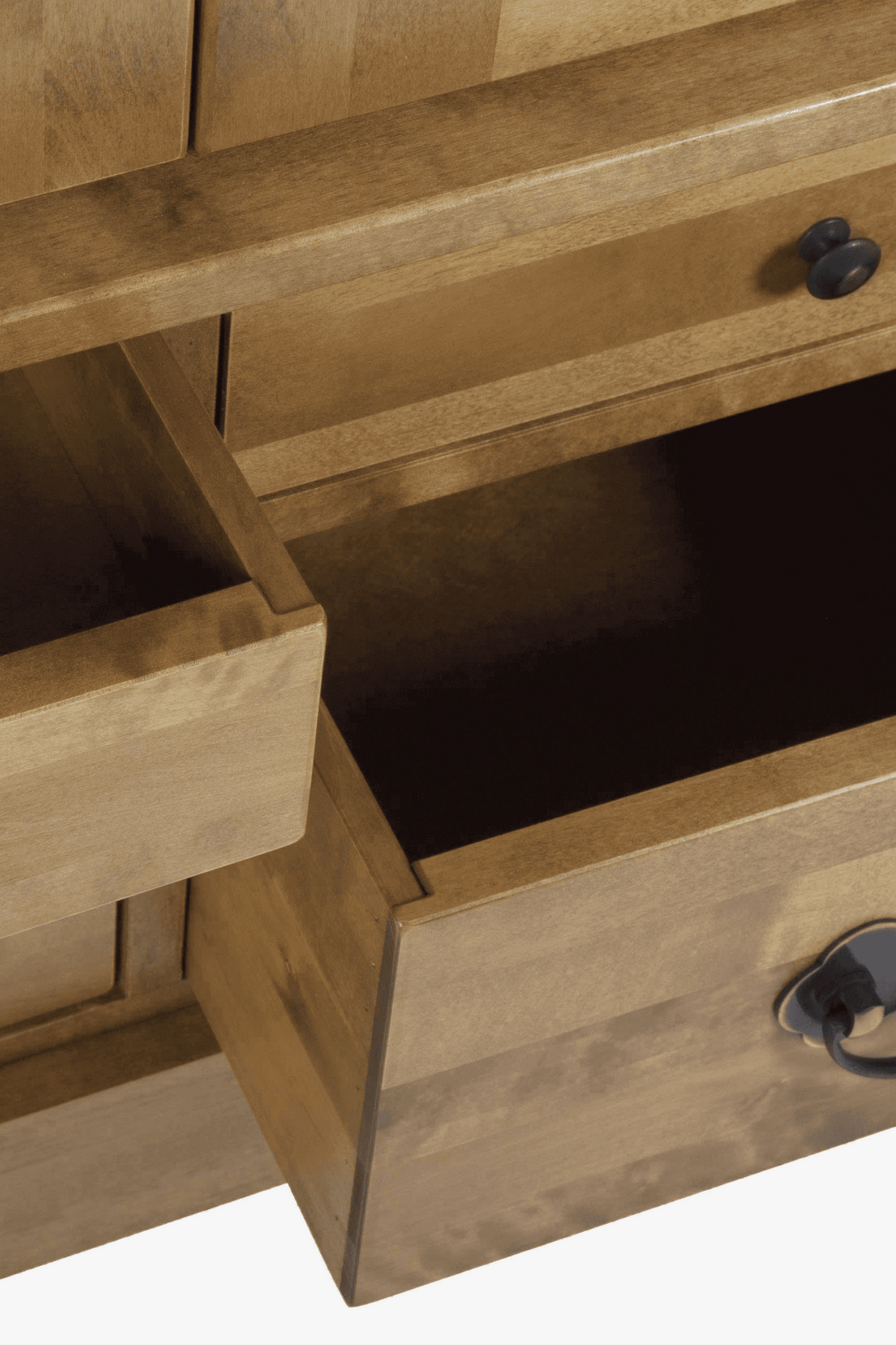 Garrat 2 durų vitrina su 4 stalčiais