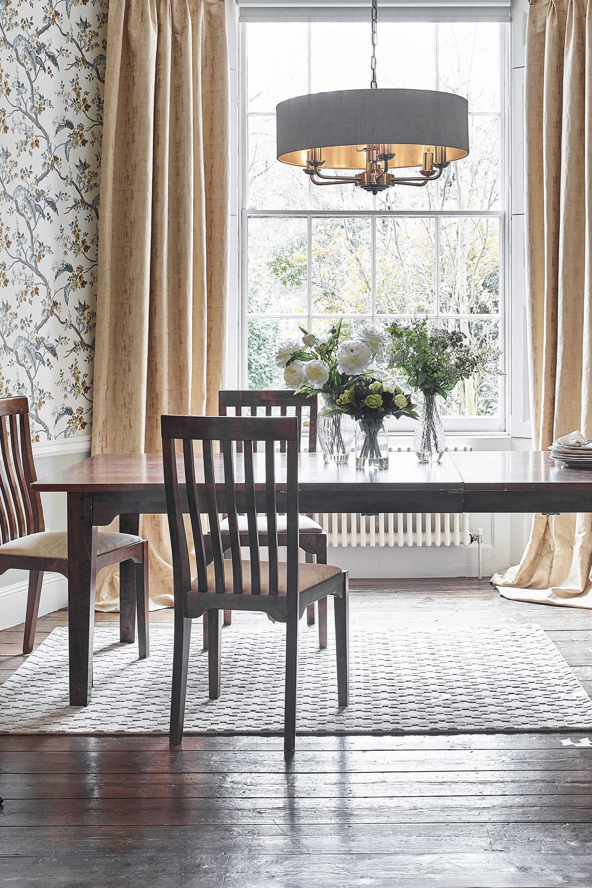 Garrat valgomojo kėdžių pora su minkšta sėdyne