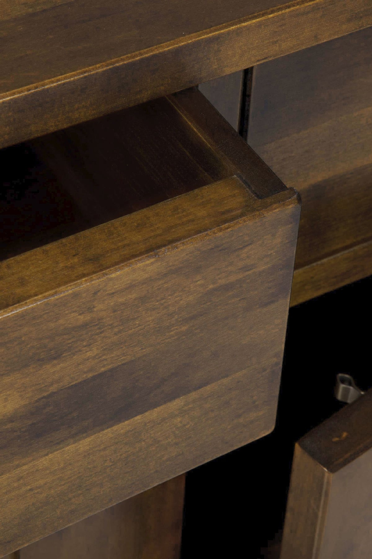 Garrat 2 durų siaura komoda su 2 stalčiais