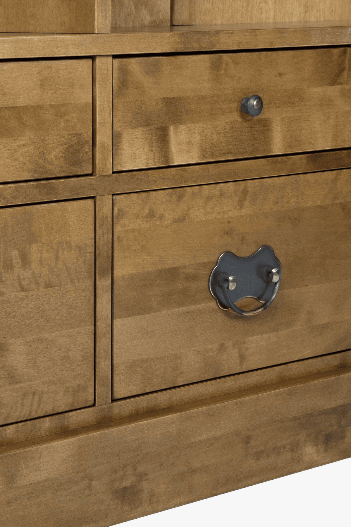 Garrat 1 dalies knygų spinta su 4 stalčiais