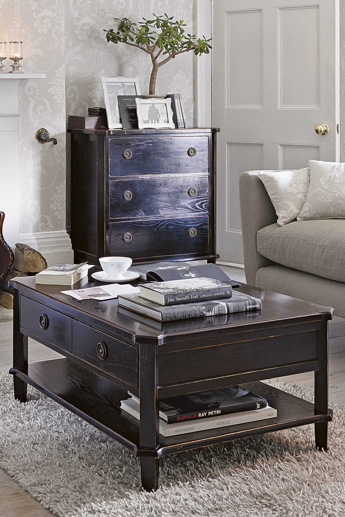 Henshaw 2 Drawer Coffee Table