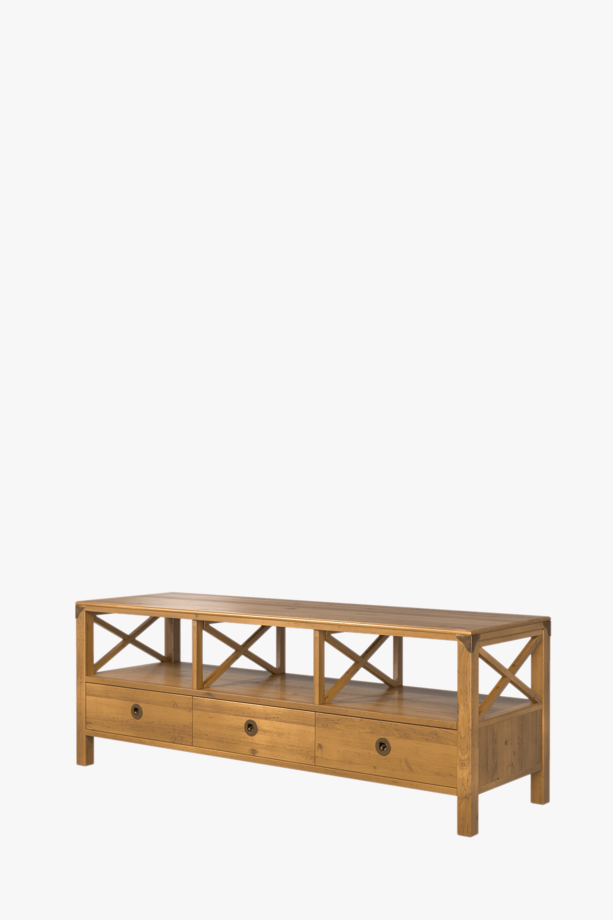 Balmoral TV staliukas su 3 stalčiais