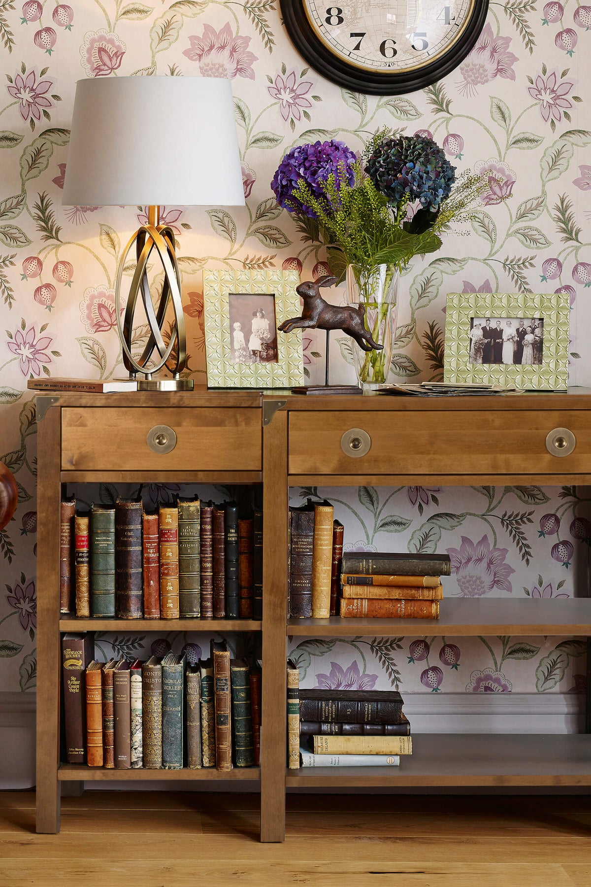 Balmoral 3 dalių konsolė su 3 stalčiais