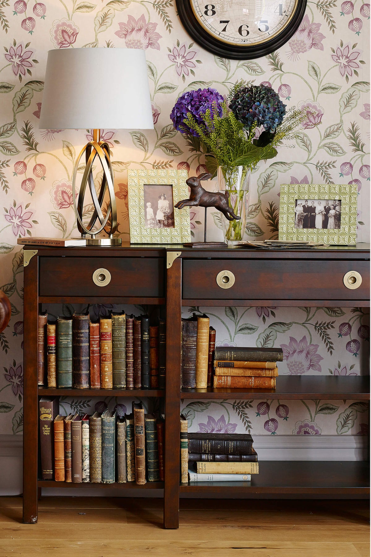 Balmoral 3 dalių konsolė su 3 stalčiais