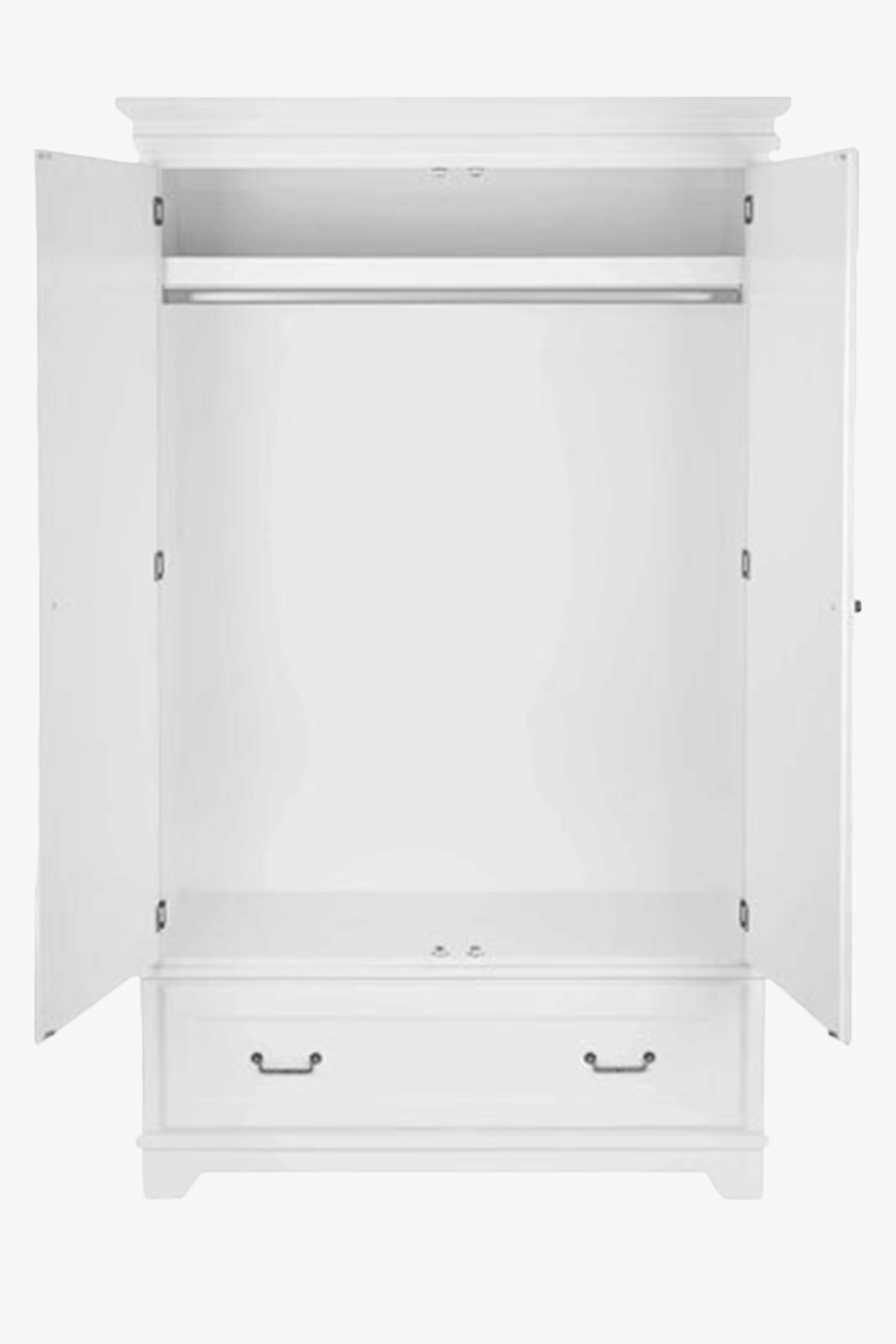 Devon spinta su 2 žaliuzių efekto durimis ir 1 stalčiumi