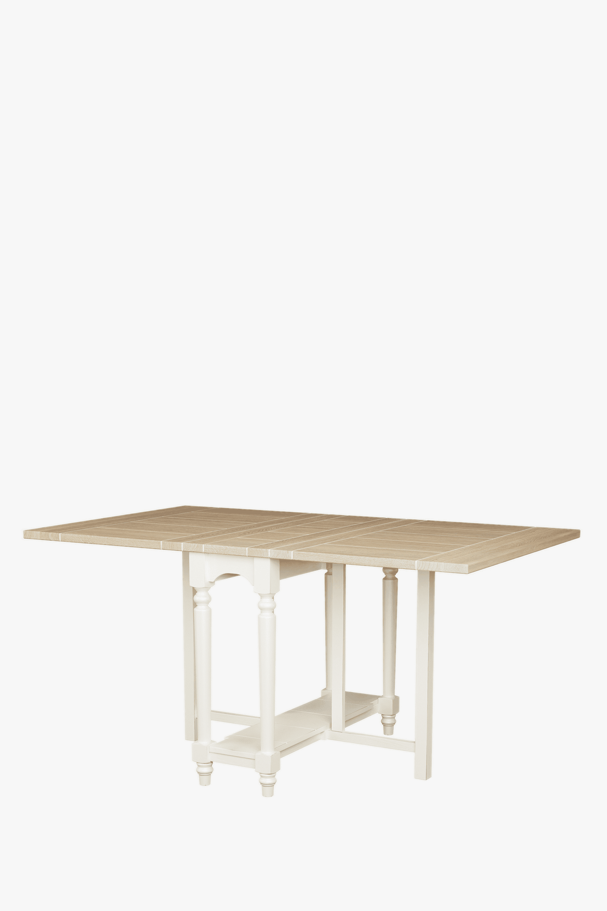 Dorset valgomojo stalas su prailginimais iš abiejų pusių