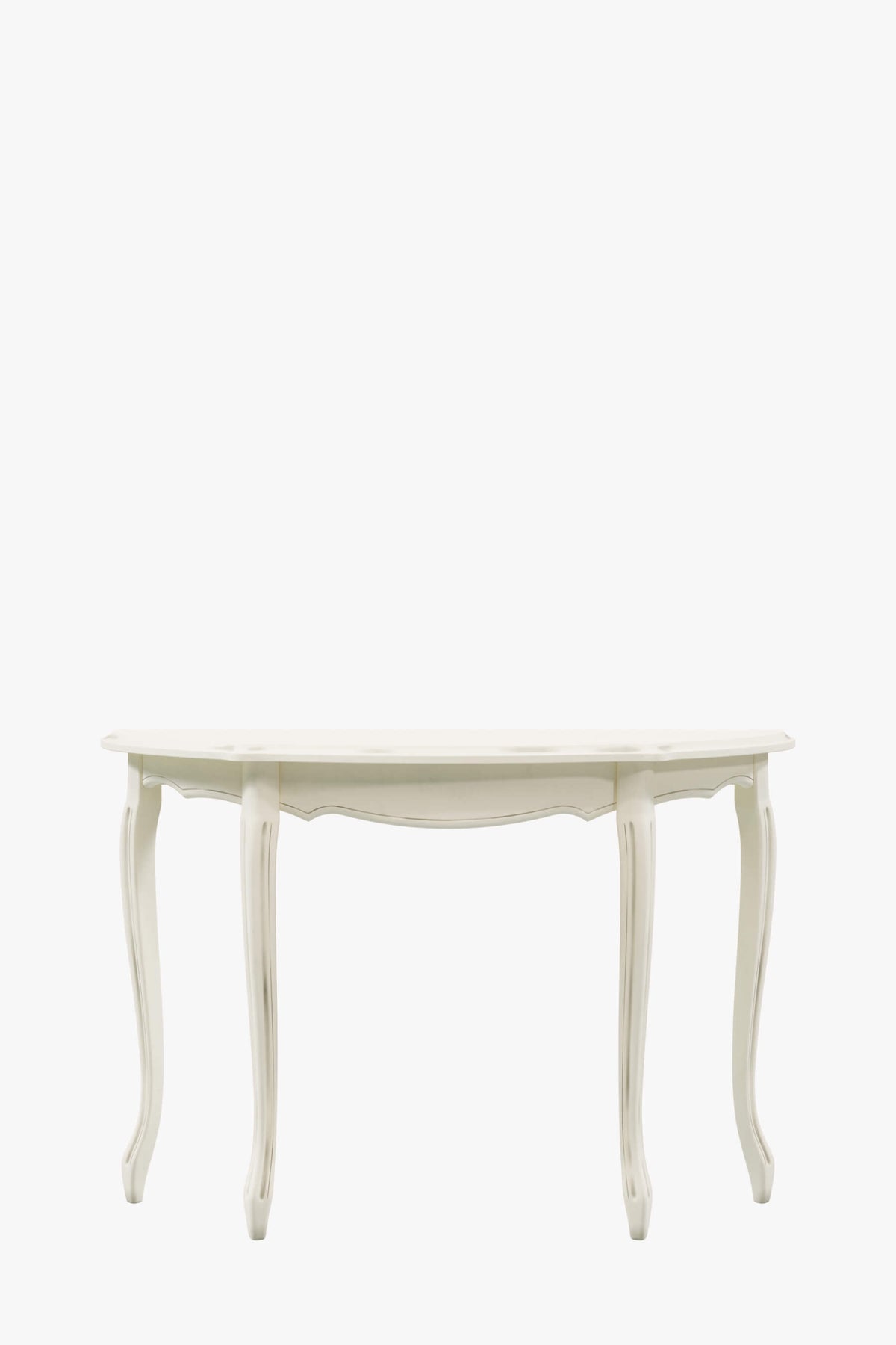 Provencale pusmėnulio formos konsolė