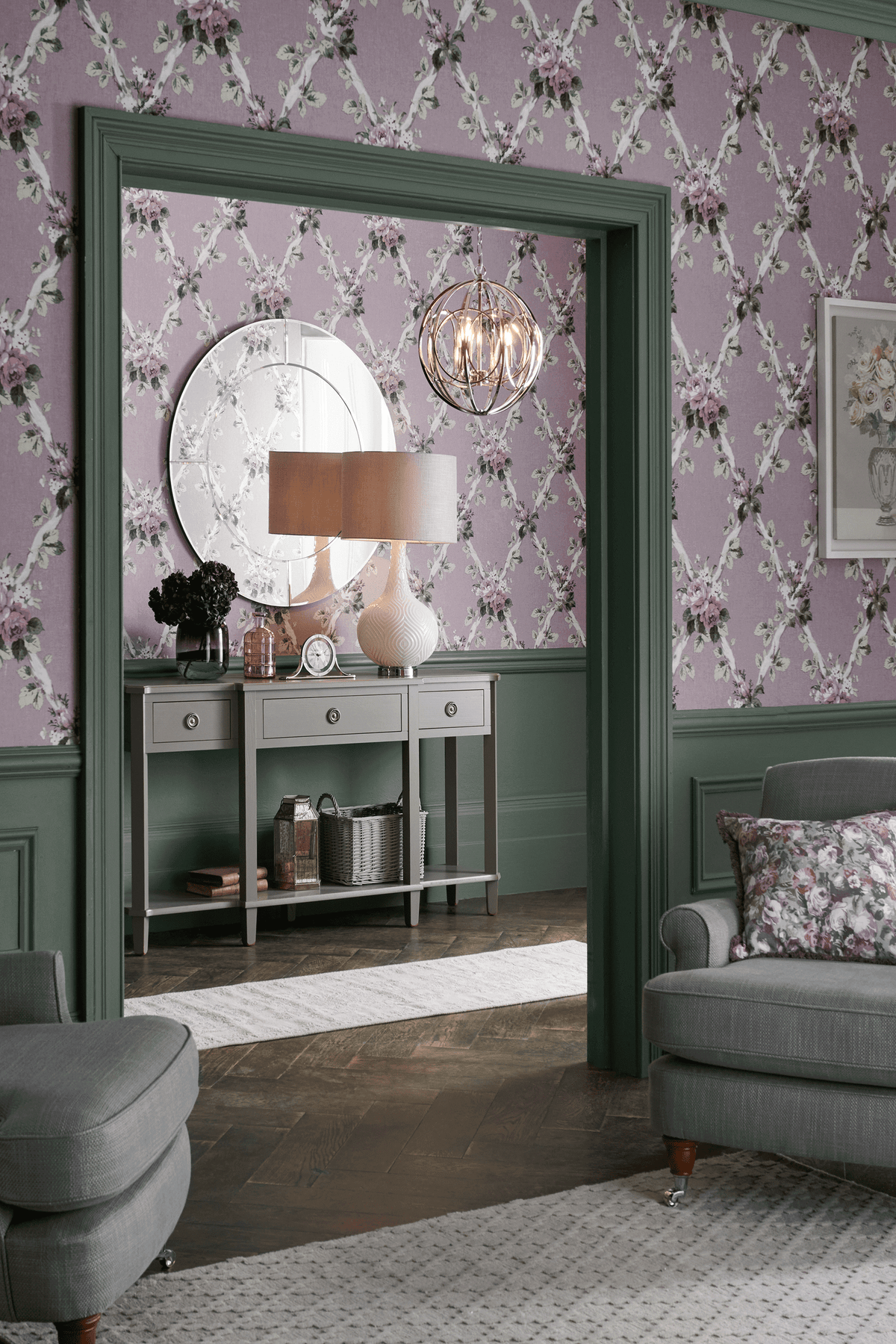 Henshaw 3 Drawer Console Table