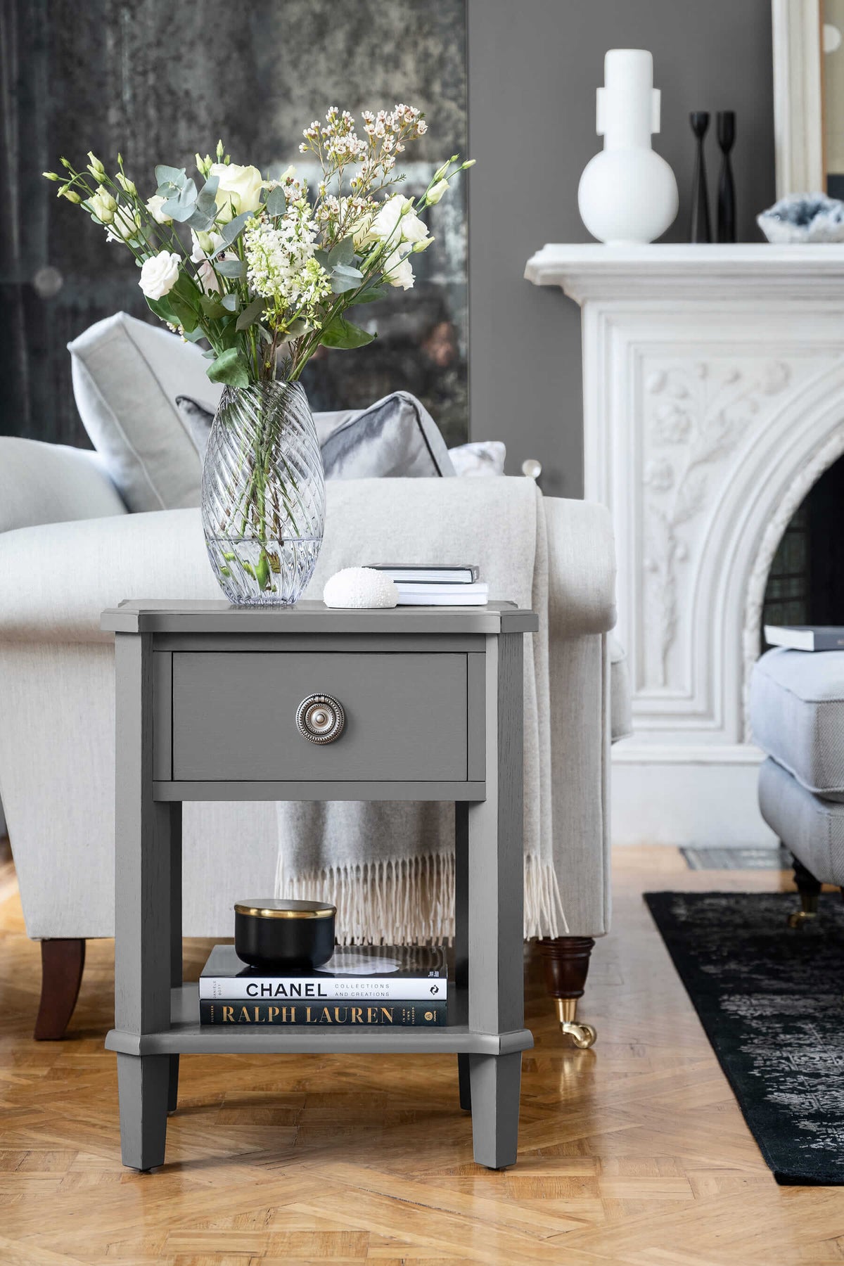 Henshaw 1 Drawer Side Table