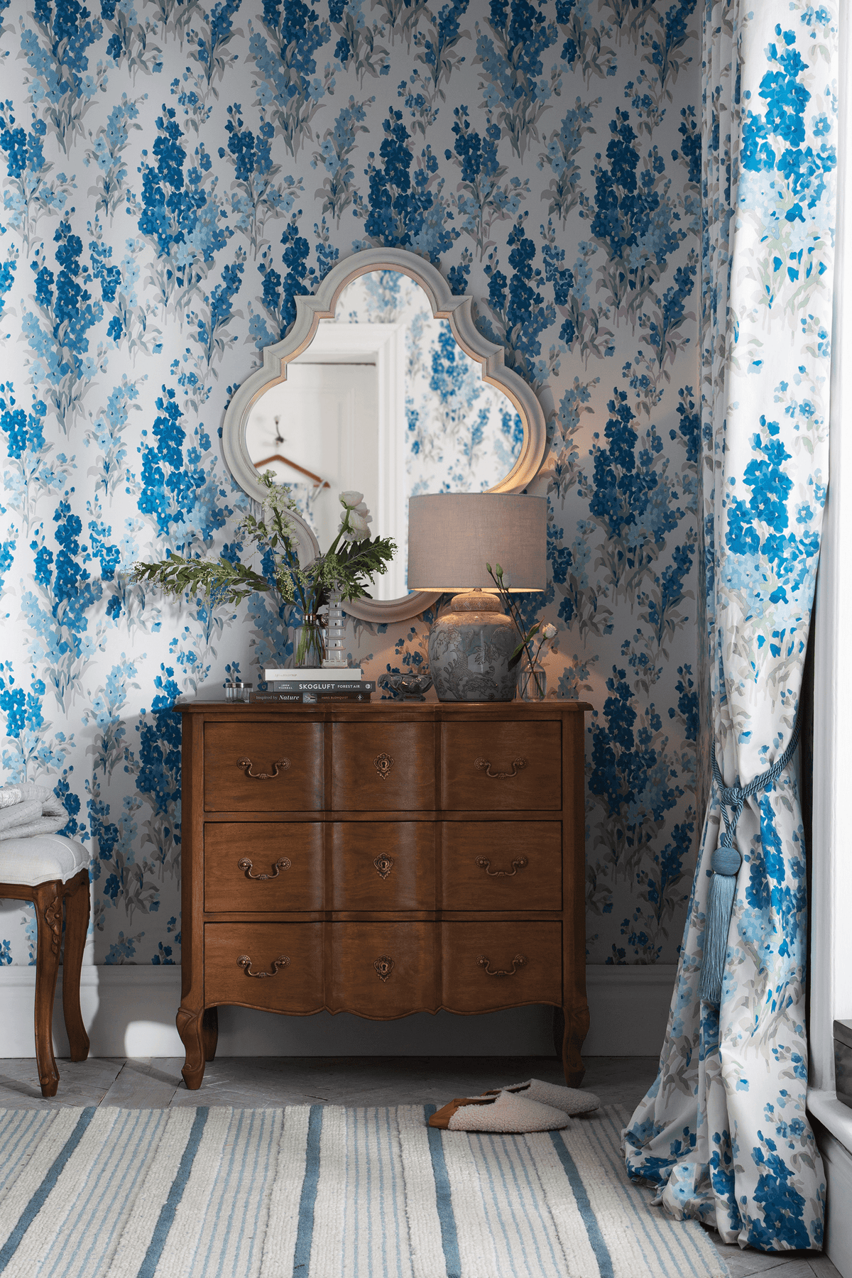 Montpellier komoda su 3 stalčiais (rudas)