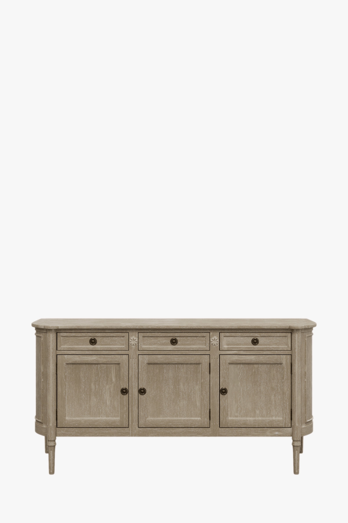 Alouette 3 durų komoda su 3 stalčiais