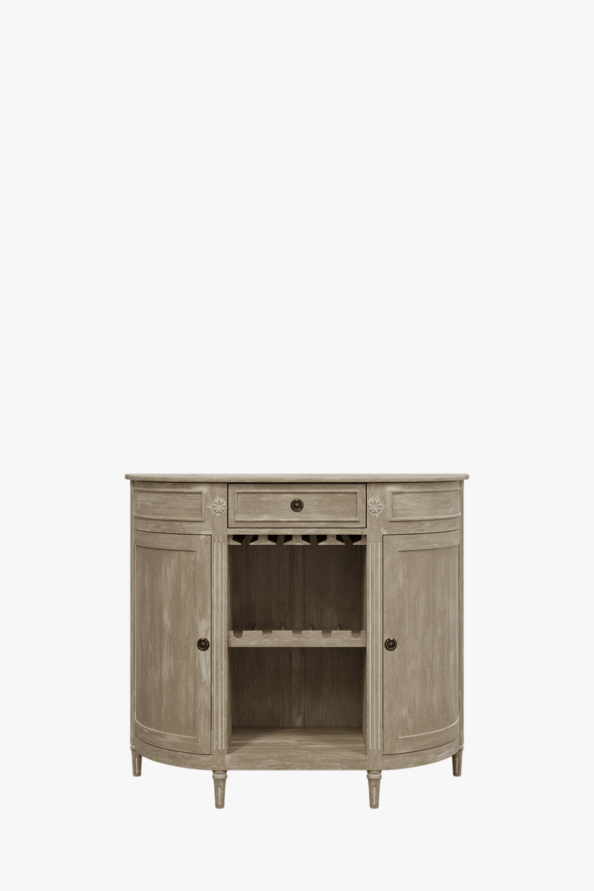 Alouette 2 durų spintelė gėrimams su 1 stalčiumi