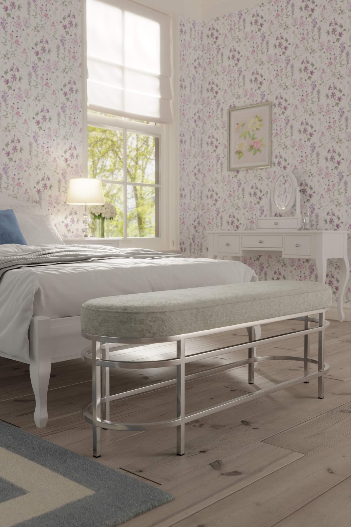 Pendine suoliukas su minkšta sėdyne