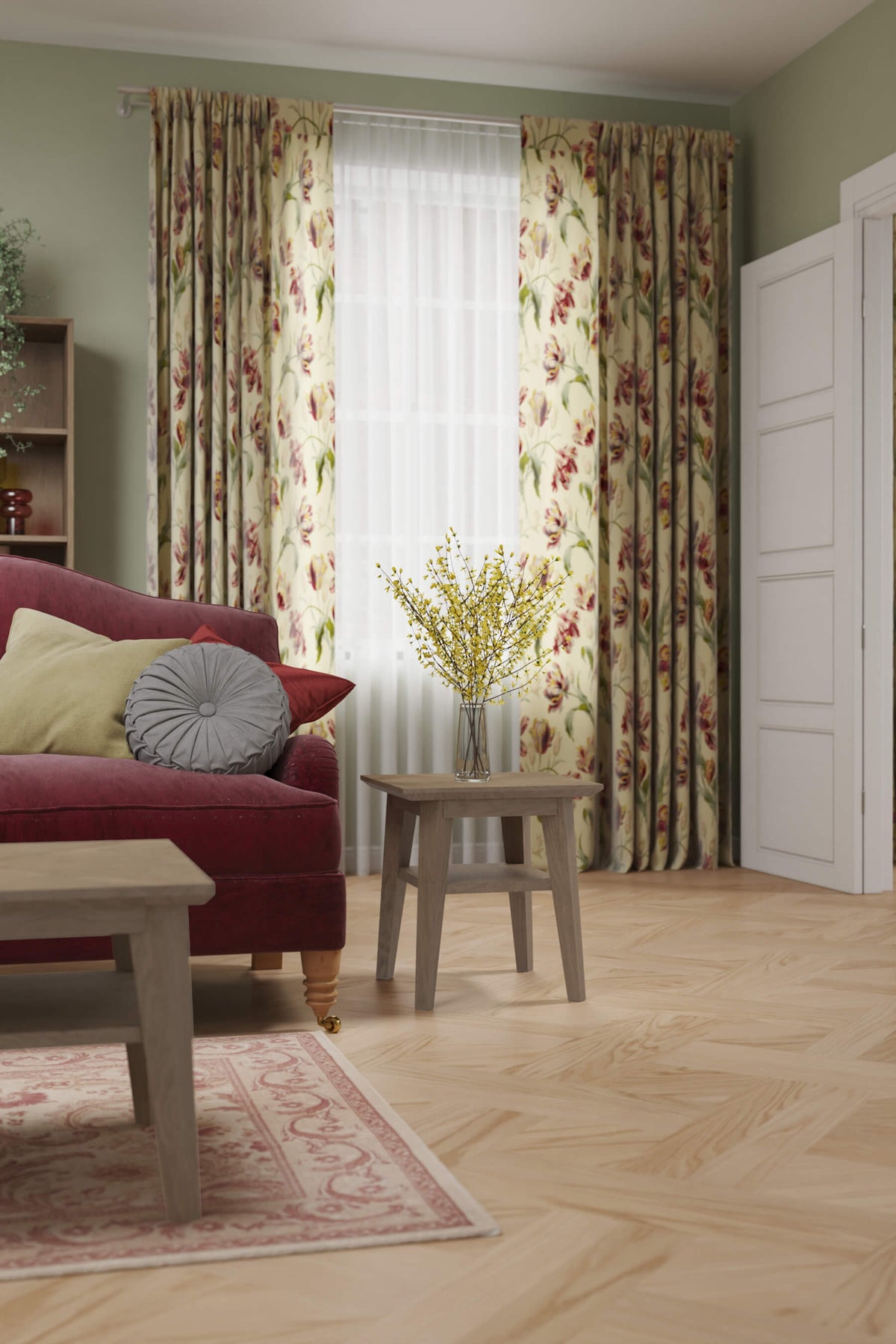 Hencroft staliukas prie lovos ar sofos