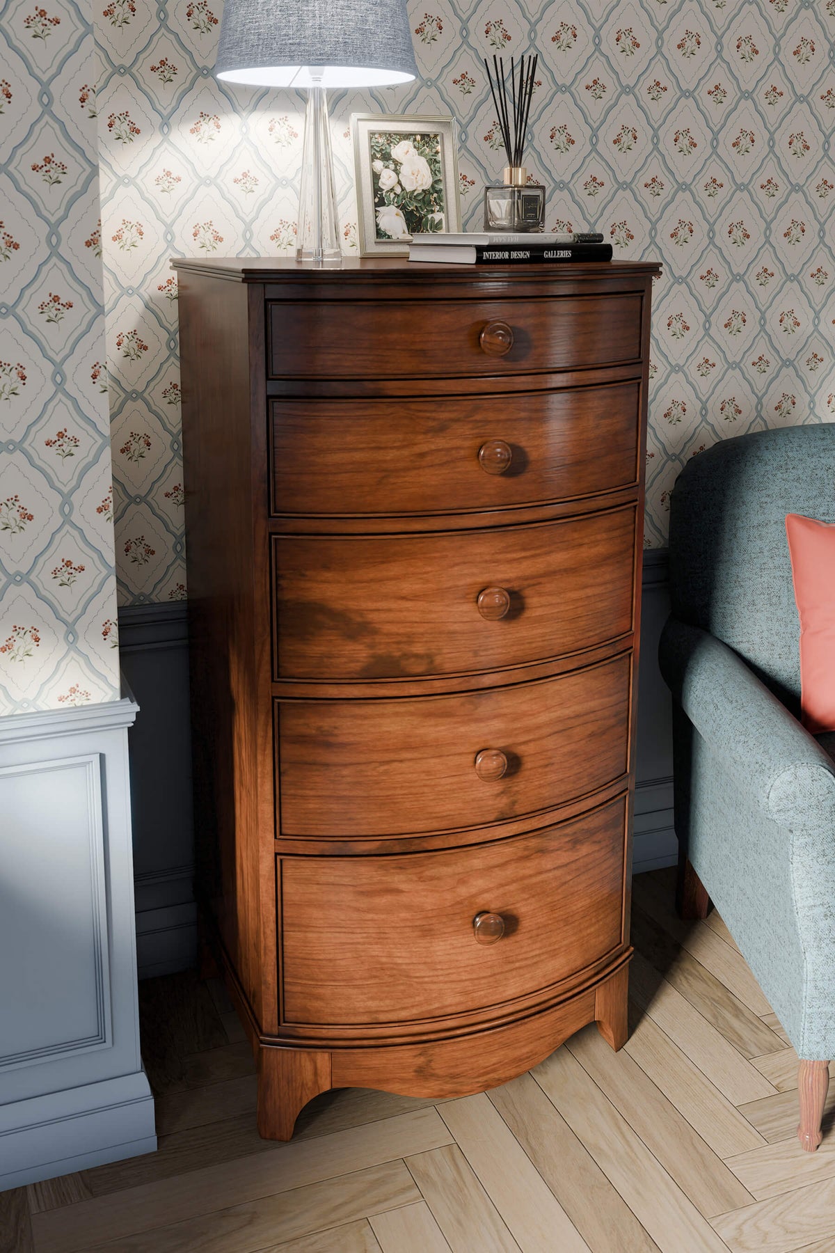 Broughton 5 Drawer Tall Chest