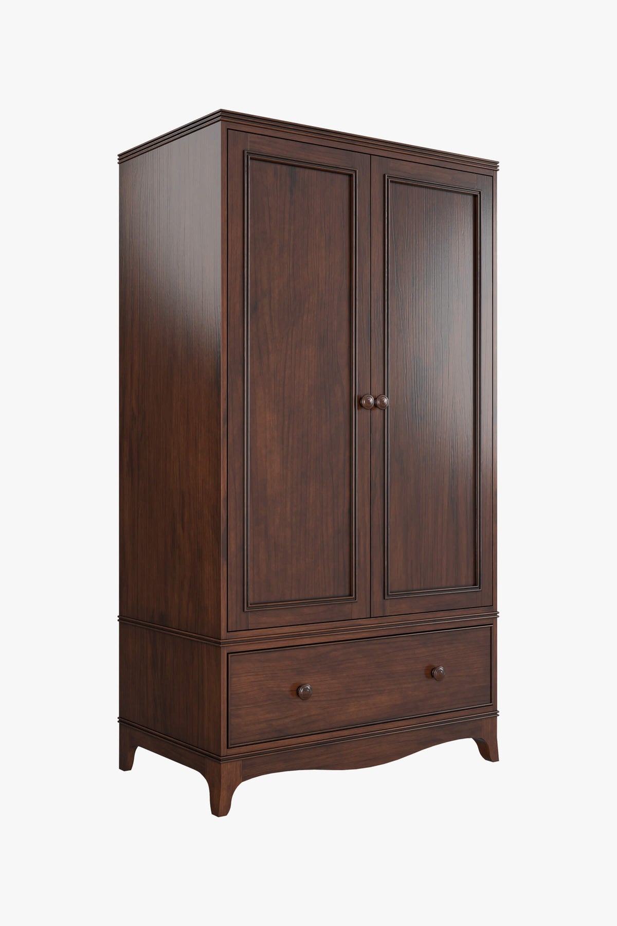 Broughton 2 Door 1 Drawer Wardrobe