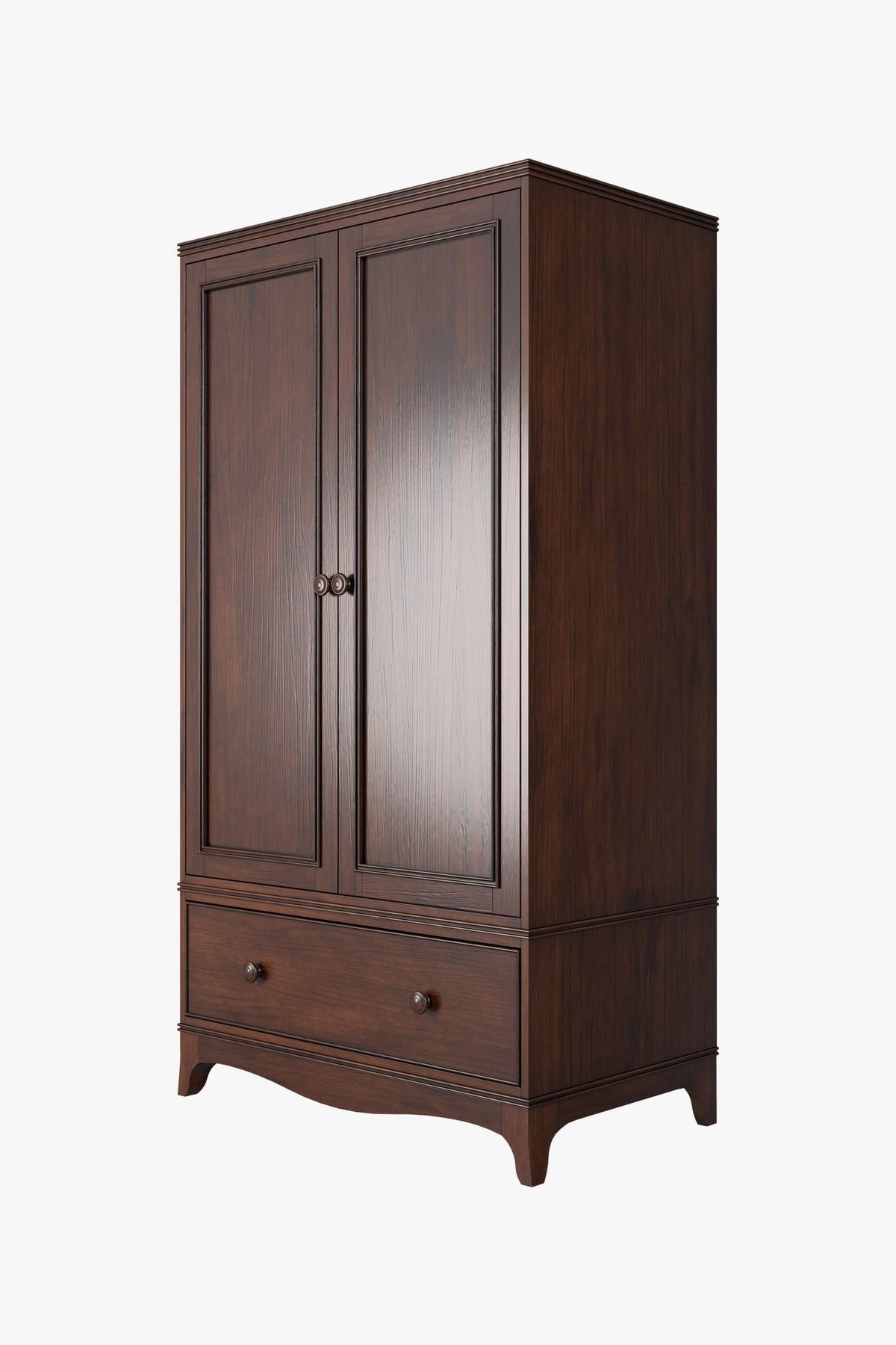 Broughton 2 Door 1 Drawer Wardrobe