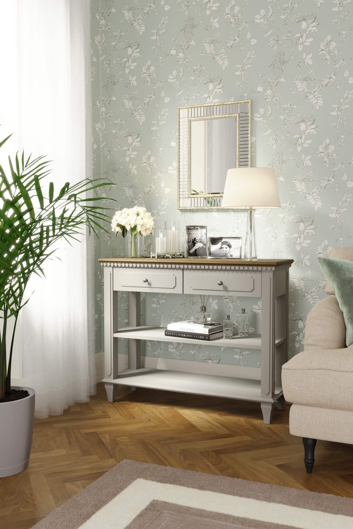 Hanover 2 Drawer Console Table