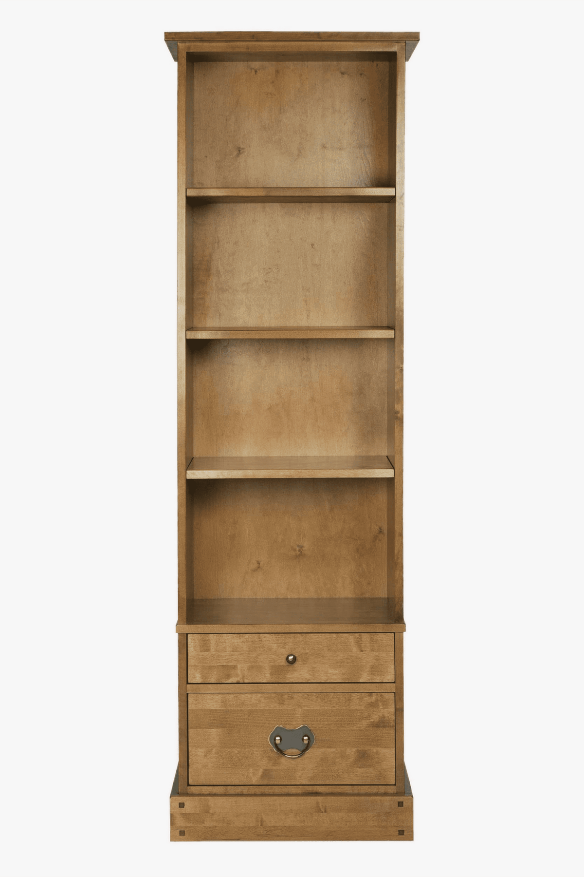 Garrat 2 Drawer Single Bookcase