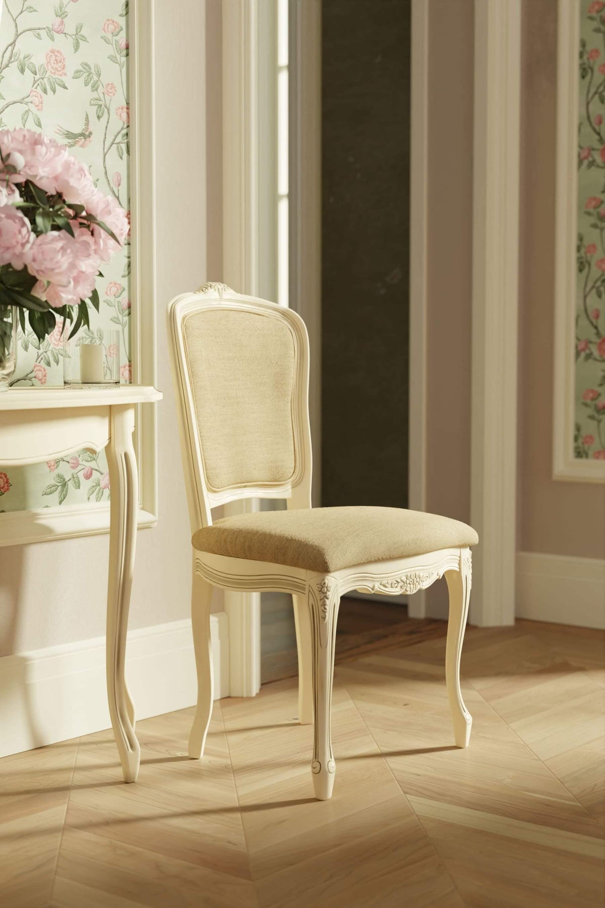 Provencale Pair of Dining Chairs