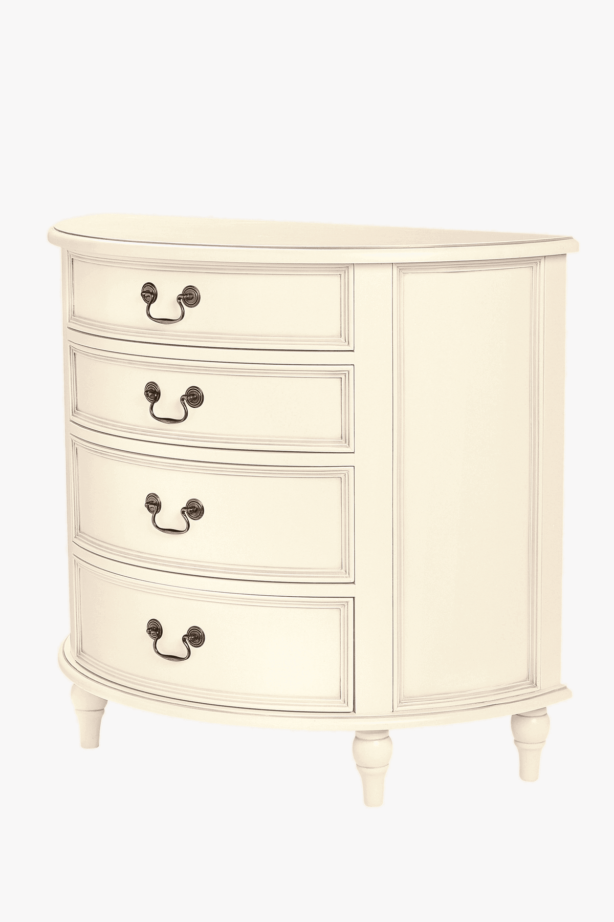 Clifton 4 Drawer Half Moon Chest