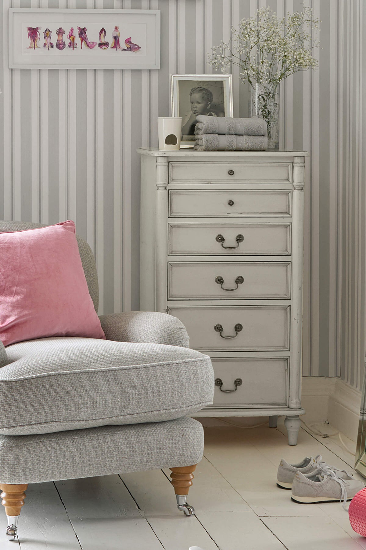 Clifton 6 Drawer Tall Chest