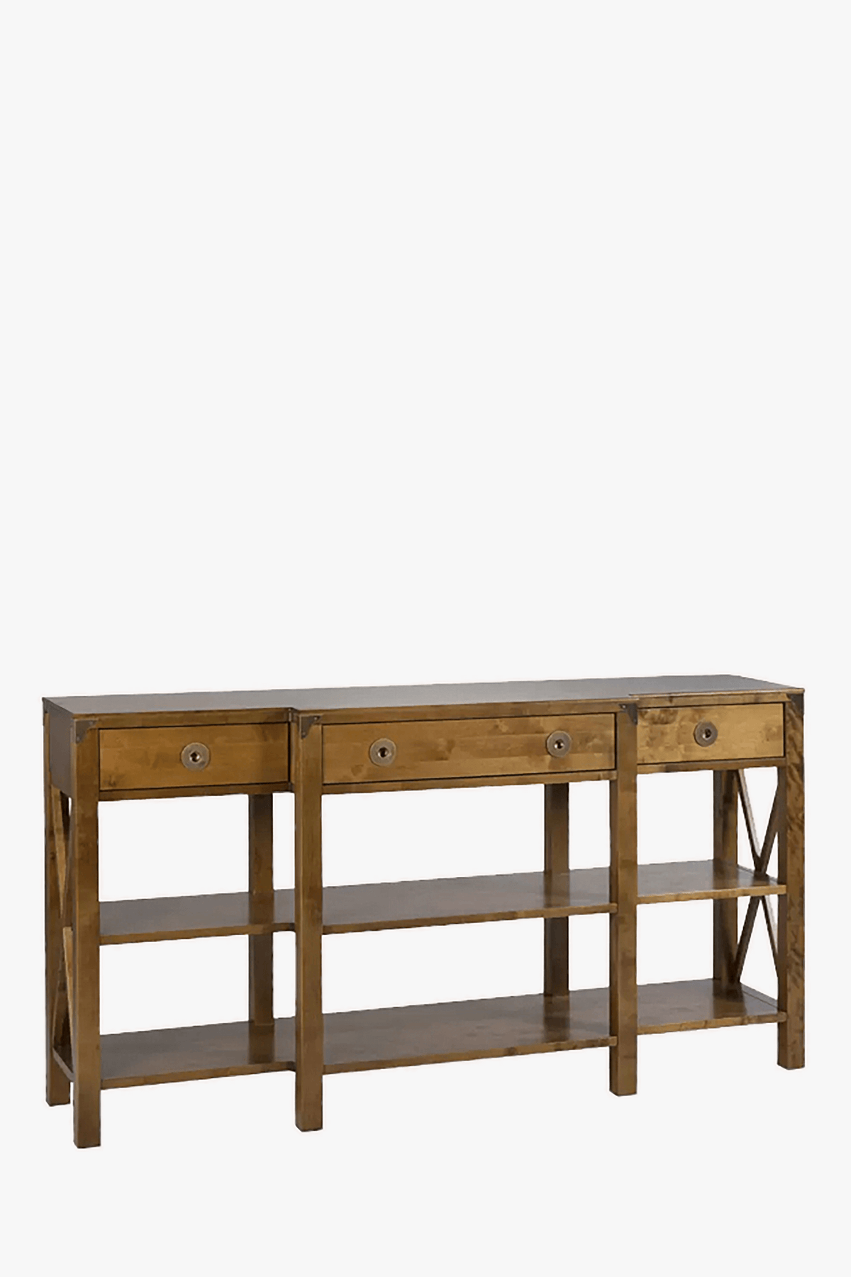 Balmoral 3 Drawer Triple Console Table