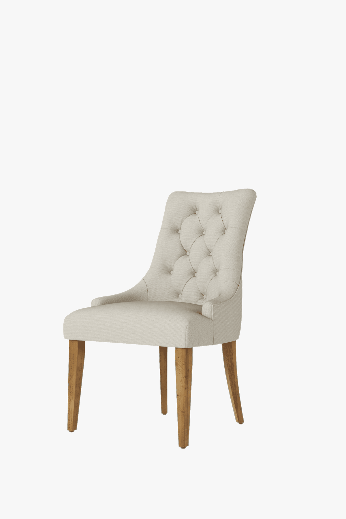 Redshaw Pair of Dining Chairs in Natural Chenille