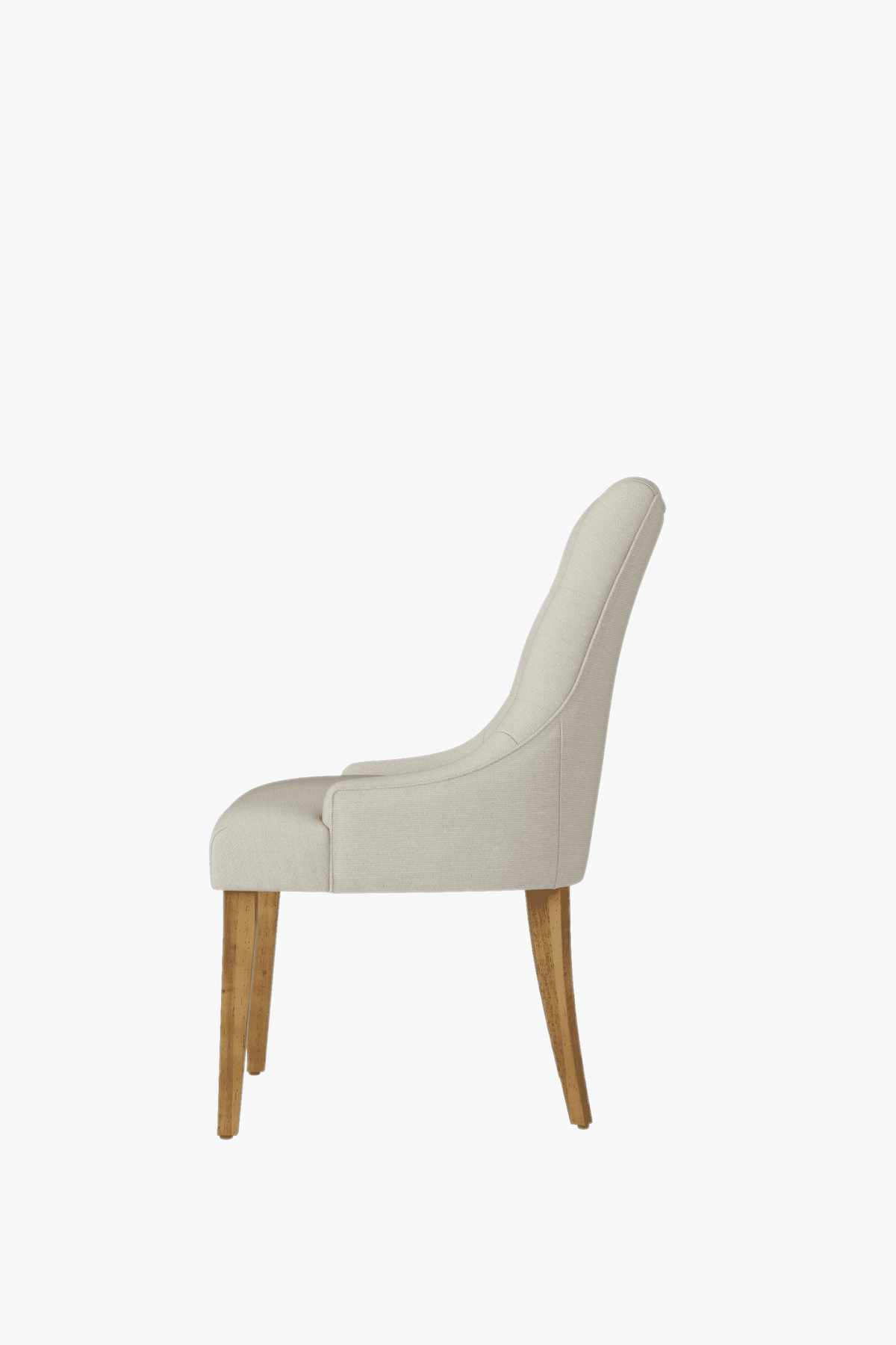 Redshaw Pair of Dining Chairs in Natural Chenille