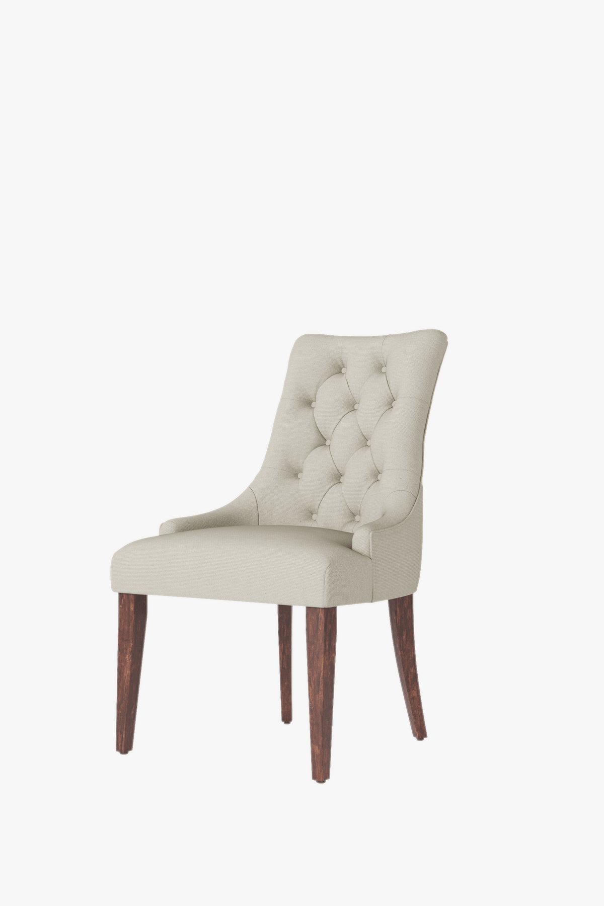 Redshaw Pair of Dining Chairs in Natural Chenille